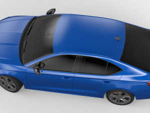 skoda octavia rs 2020 Model 3D