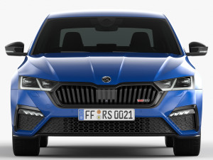 skoda octavia rs 2020 Model 3D
