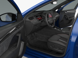 skoda octavia rs 2020 Model 3D