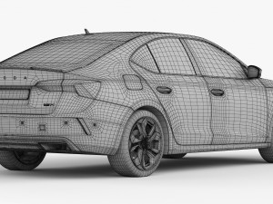 skoda octavia rs 2020 Model 3D