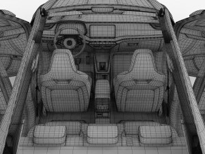 skoda octavia rs 2020 Model 3D