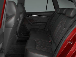 skoda octavia rs combi 2020 3D Model