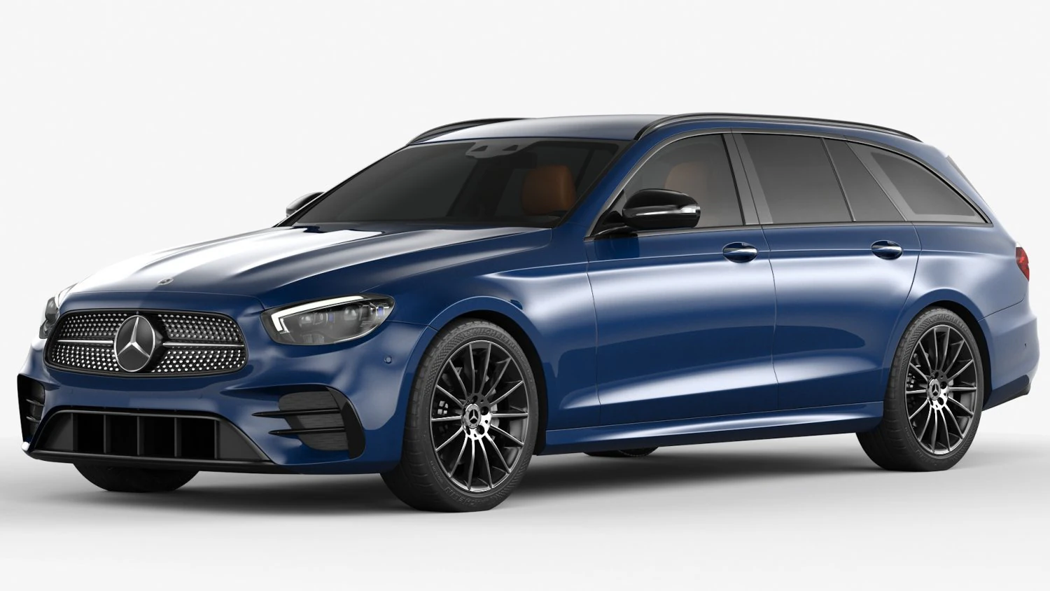mercedes-benz e-class estate 2021 3D Model .c4d .max .obj .3ds .fbx .stl .blend 