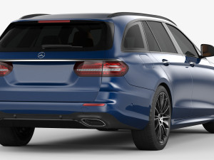 mercedes-benz e-class estate 2021 Modelo 3D