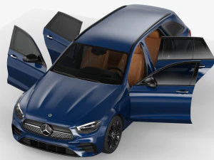 mercedes-benz e-class estate 2021 3D Model