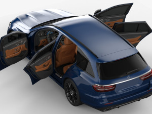 mercedes-benz e-class estate 2021 Modelo 3D