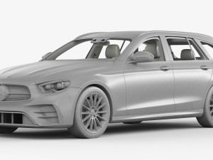 mercedes-benz e-class estate 2021 Modelo 3D