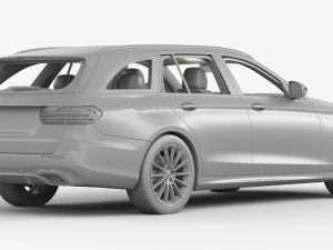 mercedes-benz e-class estate 2021 3D Model