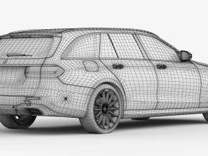 mercedes-benz e-class estate 2021 3D Model