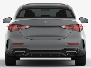 mercedes-benz c-class 2022 Modelo 3D