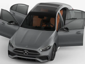 mercedes-benz c-class 2022 3D Model