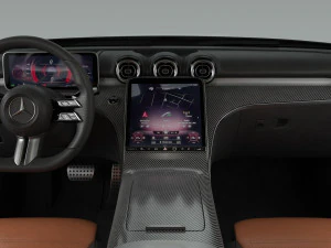 mercedes-benz c-class 2022 3D Model