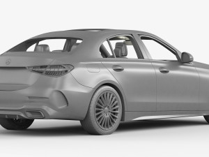mercedes-benz c-class 2022 Modelo 3D
