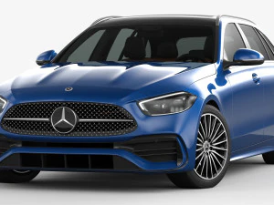 メルセデス・ベンツ Cクラス エステート 2022 3Dモデル
