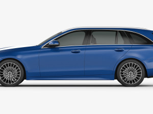 mercedes-benz c-class estate 2022 Modelo 3D