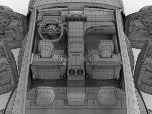 メルセデス・ベンツ Cクラス エステート 2022 3Dモデル