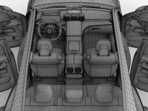 メルセデス・ベンツ Cクラス エステート 2022 3Dモデル