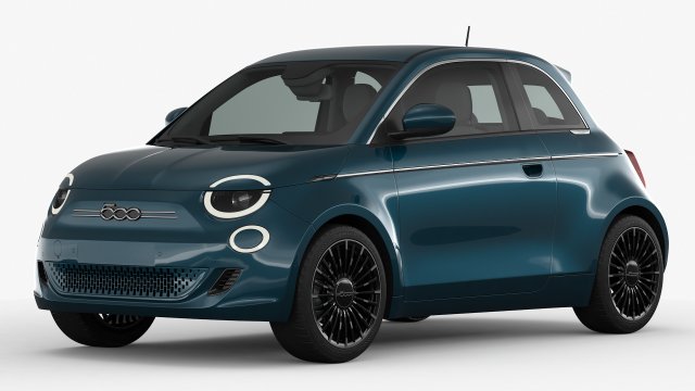 fiat 500 2021 3D मॉडल .c4d .max .obj .3ds .fbx .stl .blend 