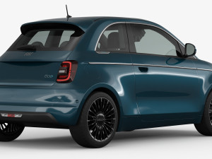 fiat 500 2021 3D मॉडल
