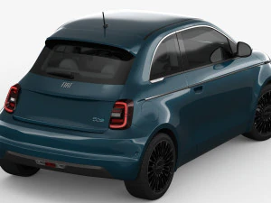fiat 500 2021 3D Model