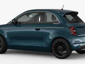 fiat 500 2021 3D मॉडल