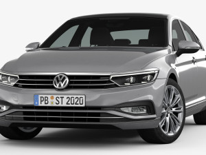 volkswagen passat 2020 3D Model