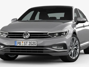 volkswagen passat 2020 3D Model