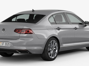volkswagen passat 2020 3D Model