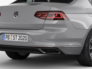 volkswagen passat 2020 3D Model