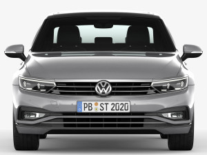 volkswagen passat 2020 3D Model