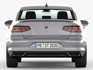 volkswagen passat 2020 3D Model
