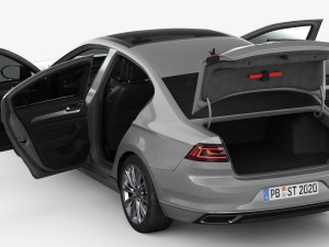 volkswagen passat 2020 3D Model