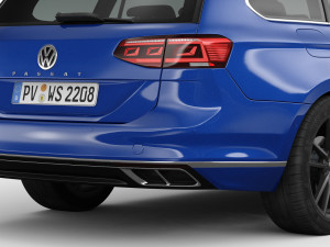 Volkswagen passat variant 2020 3D Модель