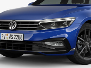 Volkswagen passat variant 2020 3D Модель