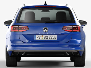 Volkswagen passat variant 2020 3D Модель