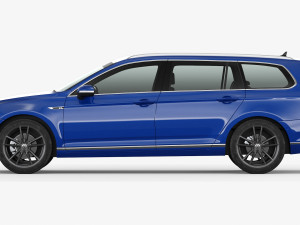 Volkswagen passat variant 2020 3D Модель