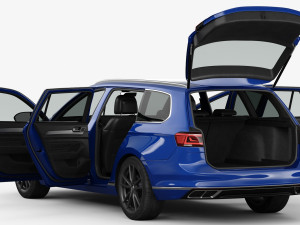 Volkswagen passat variant 2020 3D Модель