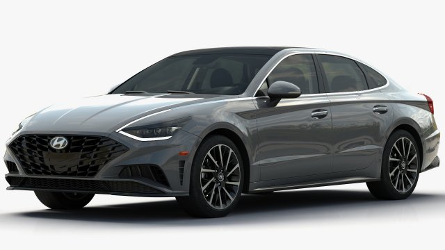 Hyundai Sonata 2020 3D Модель .c4d .max .obj .3ds .fbx .stl .blend 