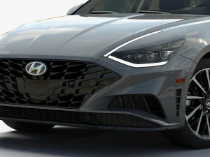 Hyundai Sonata 2020 3D Model