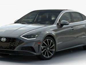 Hyundai Sonata 2020 3D Модель