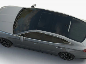 Hyundai Sonata 2020 3D Model