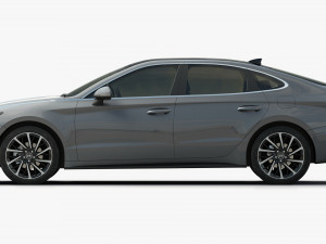 Hyundai Sonata 2020 3D Модель