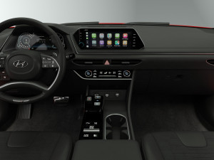 Hyundai Sonata N-Line 2021 3D Модель