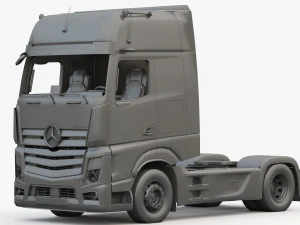 Mercedes-Benz Actros 2021 3D Model