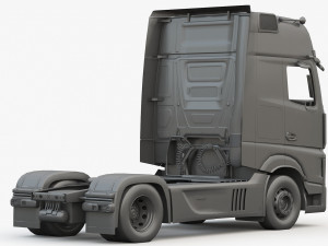 Mercedes-Benz Actros 2021 3D मॉडल