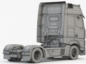 Mercedes-Benz Actros 2021 3D मॉडल