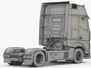 Mercedes-Benz Actros 2021 3D Model