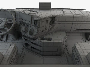 Mercedes-Benz Actros 2021 3D Model