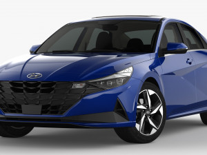 Hyundai Elantra 2021 Modèle 3D