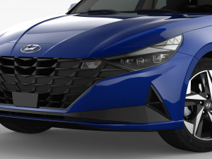 Hyundai Elantra 2021 Modèle 3D